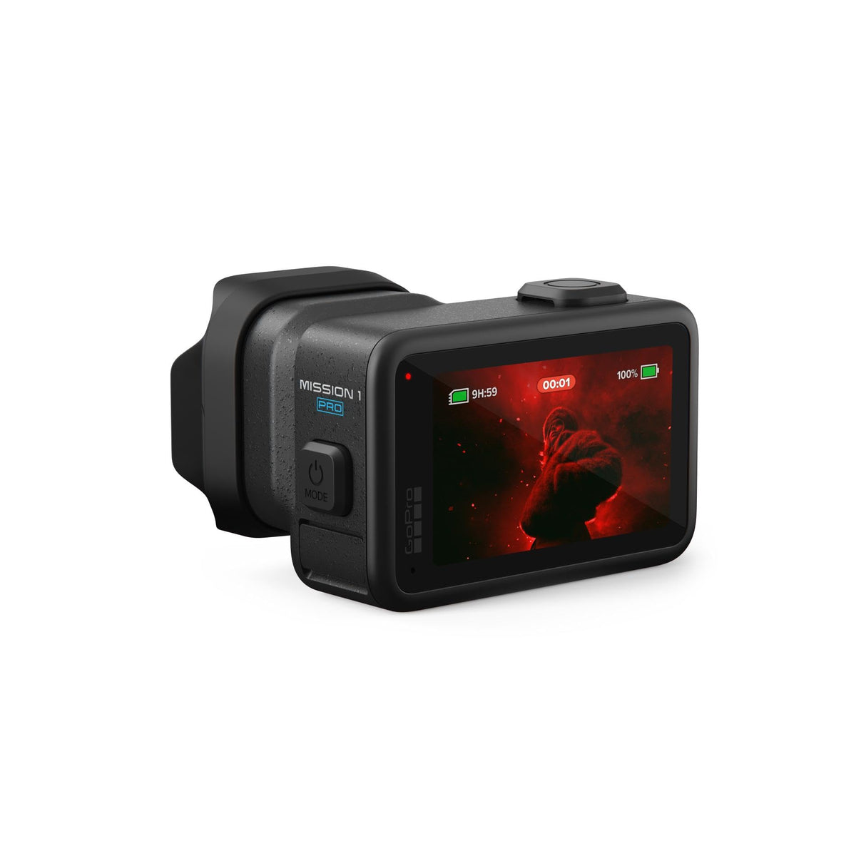GoPro Mission 1 Pro - Cámara de acción compacta para Cine con vídeo 8K60, Sensor de 1", Rendimiento avanzado en Condiciones de Poca luz, Fotos de 50 MP, cámara Lenta a 960 fps y estabilización