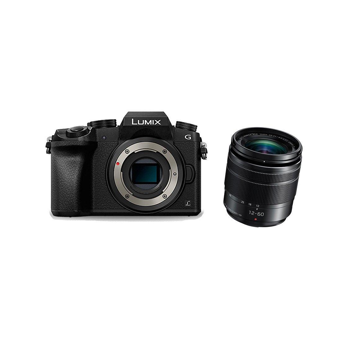 Panasonic Lumix DMC-G7M + 12-60 ASPH MILC 16 MP Live Mos 4592 x 3448 Pixeles Negro - Cámara Digital (16 MP, 4592 x 3448 píxeles, Live Mos, 4K Ultra HD, Pantalla táctil, Negro)