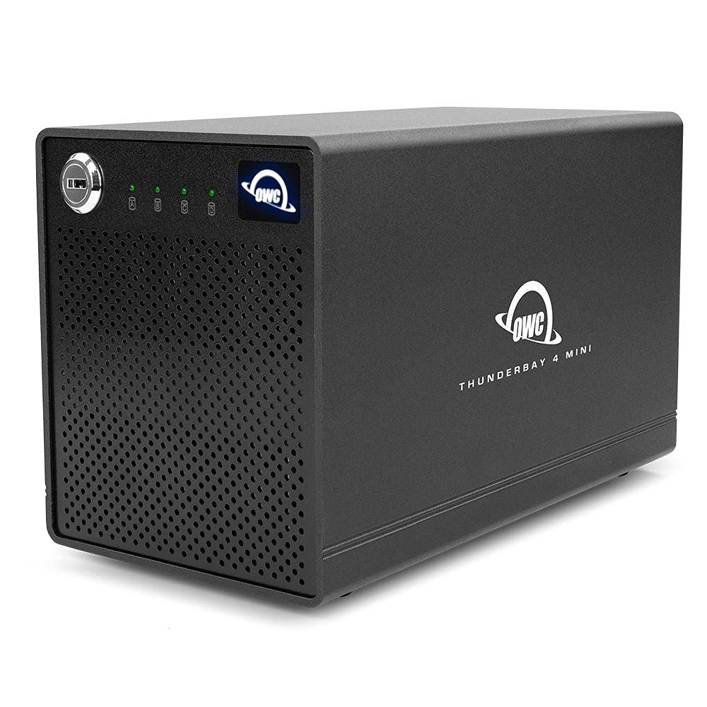 OWC Unidad Externa ThunderBay 4 Mini Raid 5 Edition de 4 bahías con Puertos Thunderbolt3