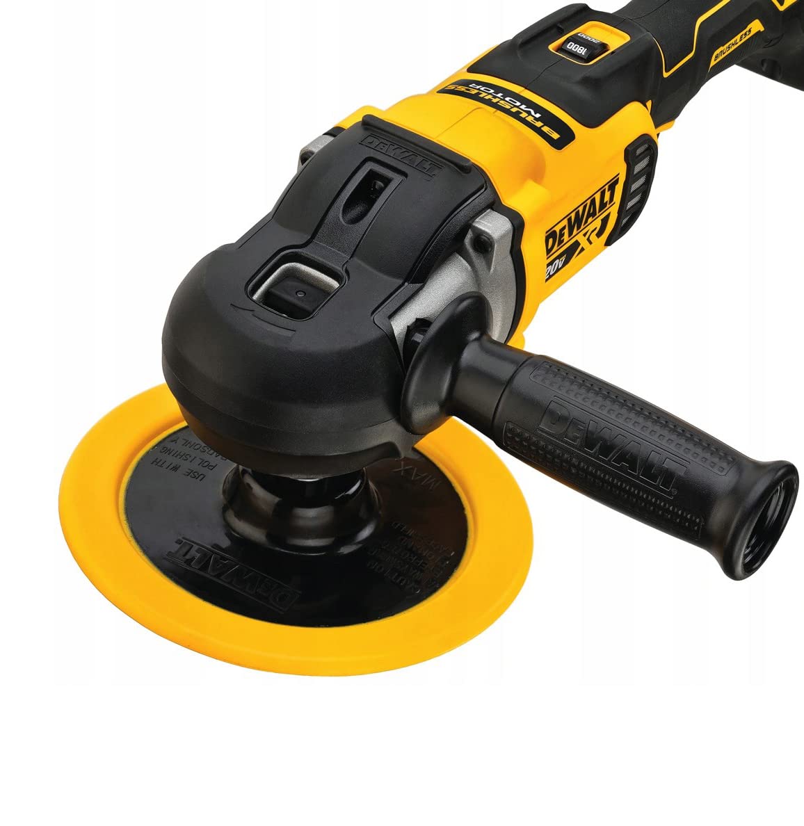 DEWALT DCM849N-XJ - Pulidora para Metal sin escobillas XR 18V 180mm Rotativa sin cargador/batería
