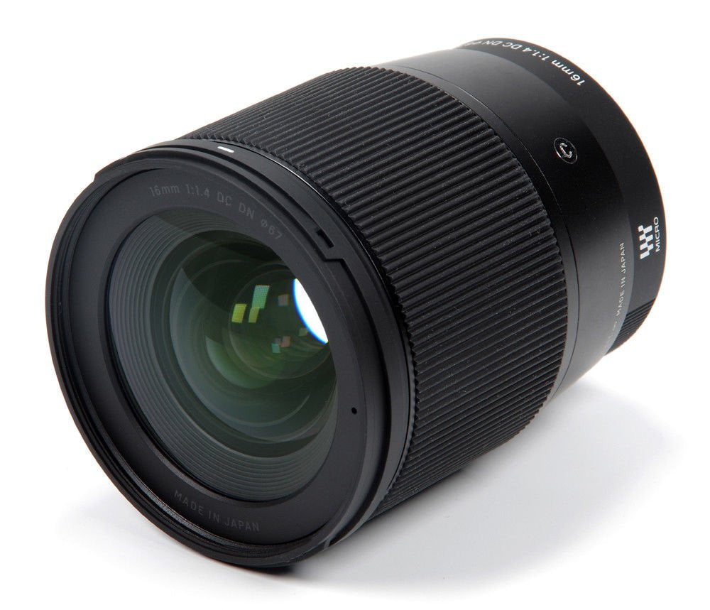Sigma 16 mm F1.4 DC DN Contemporary - Objetivo para Sony E, color negro