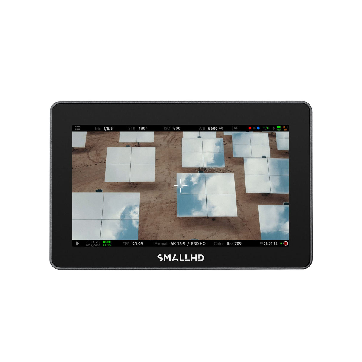 SmallHD Indie 5 Inch Touchscreen Monitor Red RCP2Kit (Red Komodo, DSMC3)