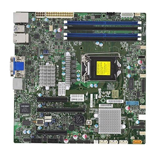 Supermicro X11SSZ-QF LGA 1151 (Zócalo H4) Intel® Q170 Micro ATX - Placa base (DDR4-SDRAM, DIMM, 1866,2133,2400 MHz, 1.2 V, 64 GB, Intel)
