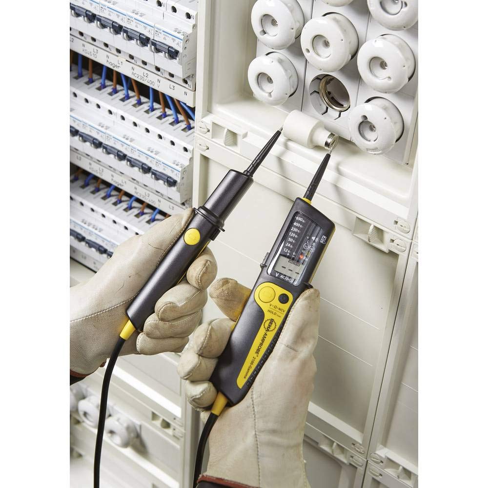 Beha Amprobe 2100-GAMMA Zweipoliger Spannungsprüfer, 12-1000 V/AC, 12-1200 V/DC LED, LCD CAT II