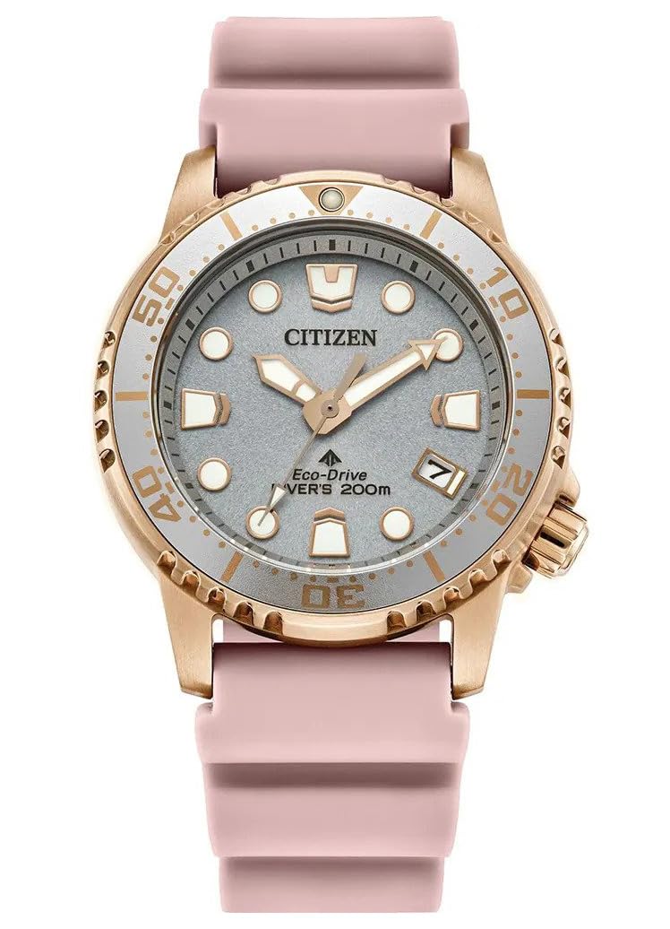 CITIZEN Reloj Analógico para Mujeres de Cuarzo con Correa en Poliuretano EO2023-00A