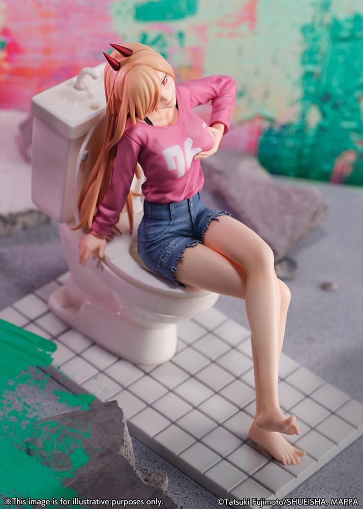 eStream Chainsaw Man Statuette PVC 1/7 Power 18 cm