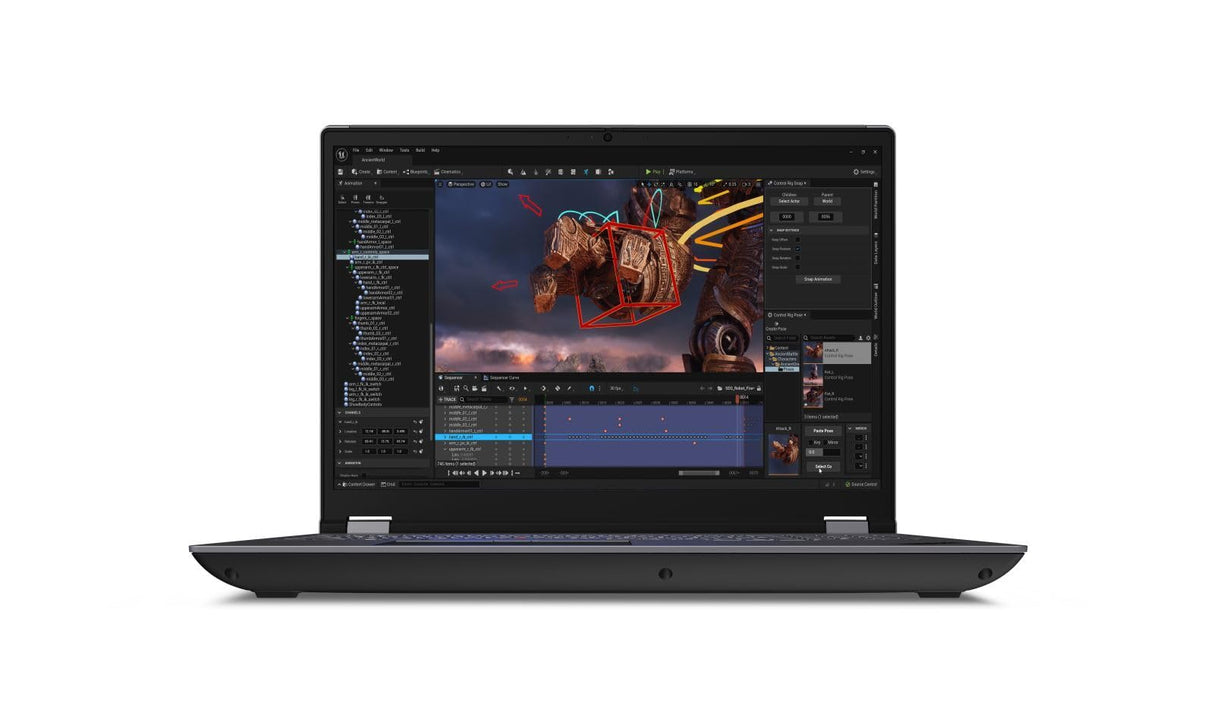 Lenovo ThinkPad P16 Gen 2 Intel Core™ i7 i7-14700HX Station de travail mobile 40,6 cm (16") WQXGA 32 Go DDR5-SDRAM 1