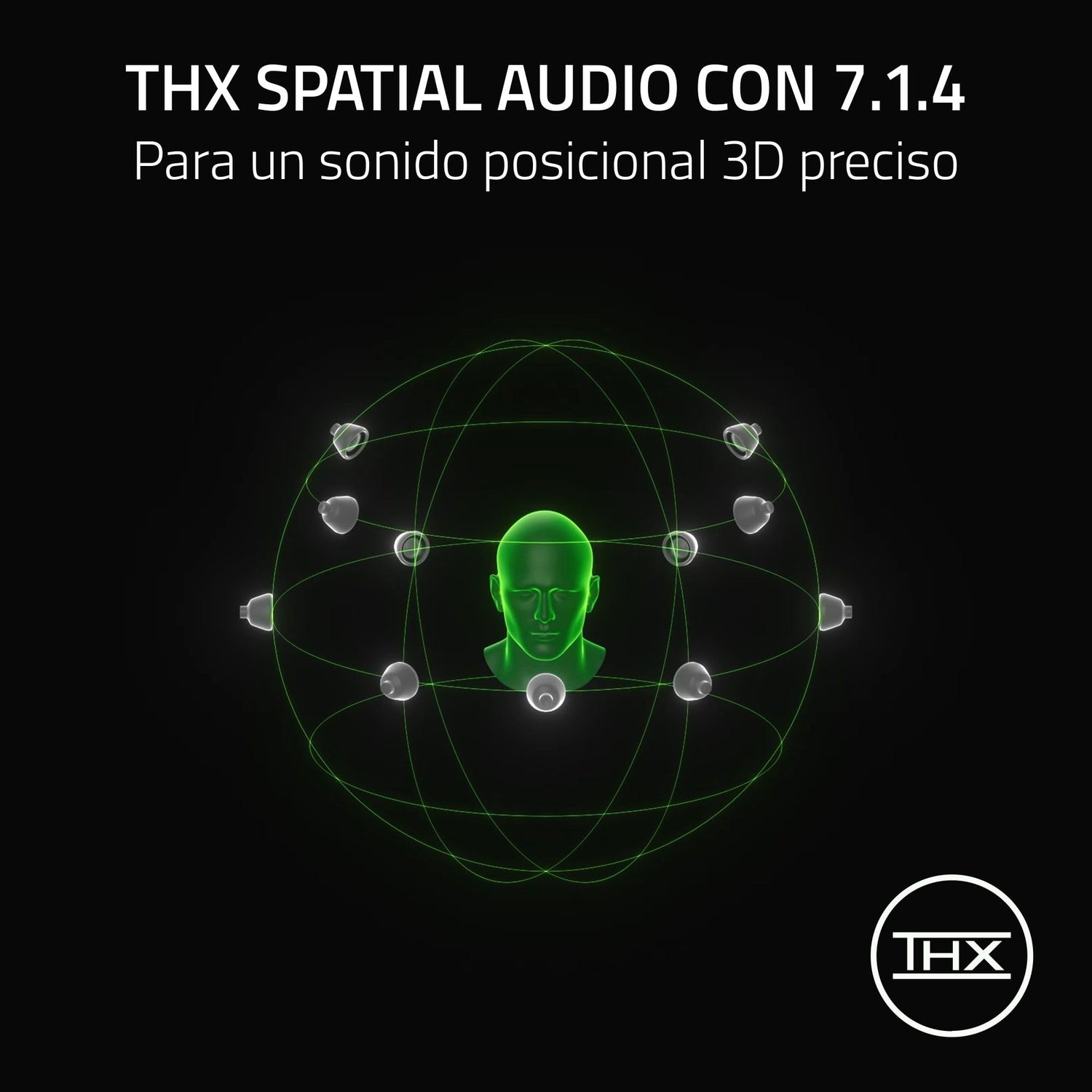 Razer BlackShark V3 Pro Xbox S|X - Auriculares e-Sports inalámbricos con ANC - Cancelación Activa del Ruido - Controladores Triforce de 50 mm - HyperSpeed 2,4 GHz & Bluetooth - Xbox/PC | Negro
