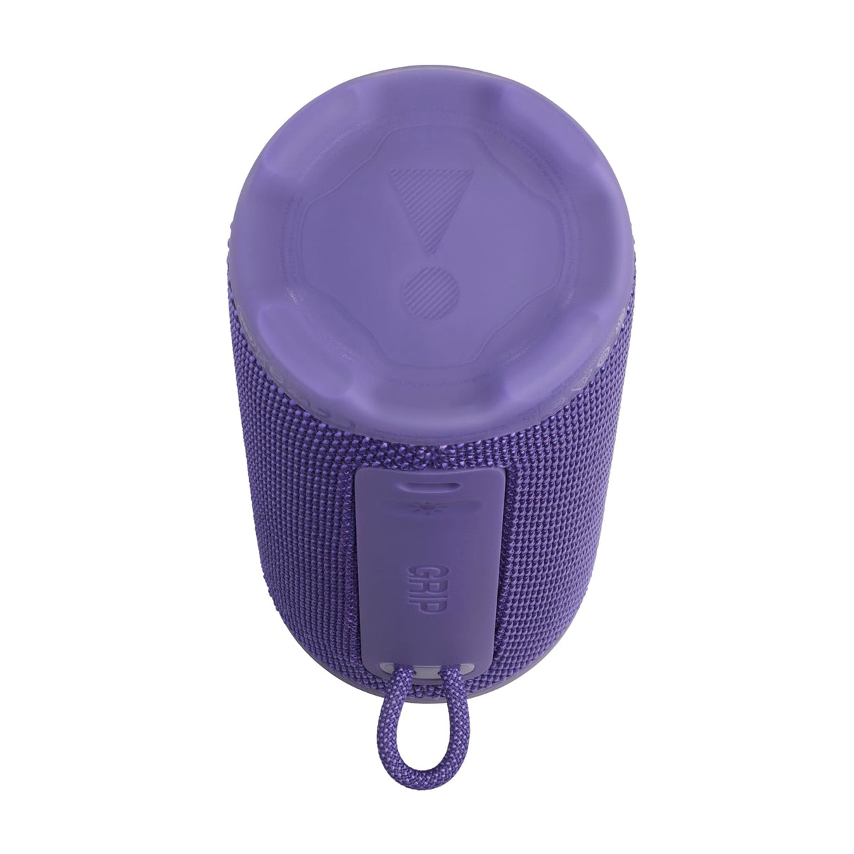 JBL Grip, Altavoz Bluetooth Compacto, Sonido JBL Pro, AI Sound Boost, Resistencia al Agua IP68, luz Ambiental, autonomía de 14 h, conexión Multi-Altavoz Auracast, aplicación JBL Portable, Violeta