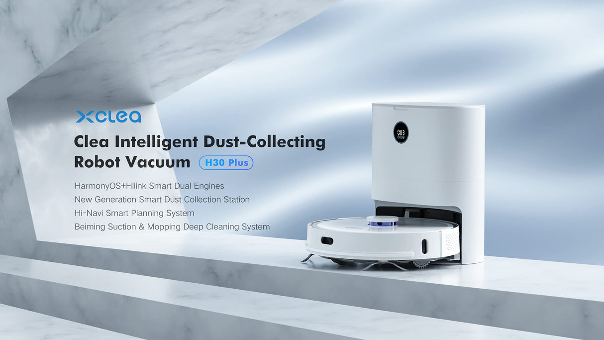 Xiaomi Robot Vacuum Cleaner XCLEA H30 Plus White 2C601EUW Blanco