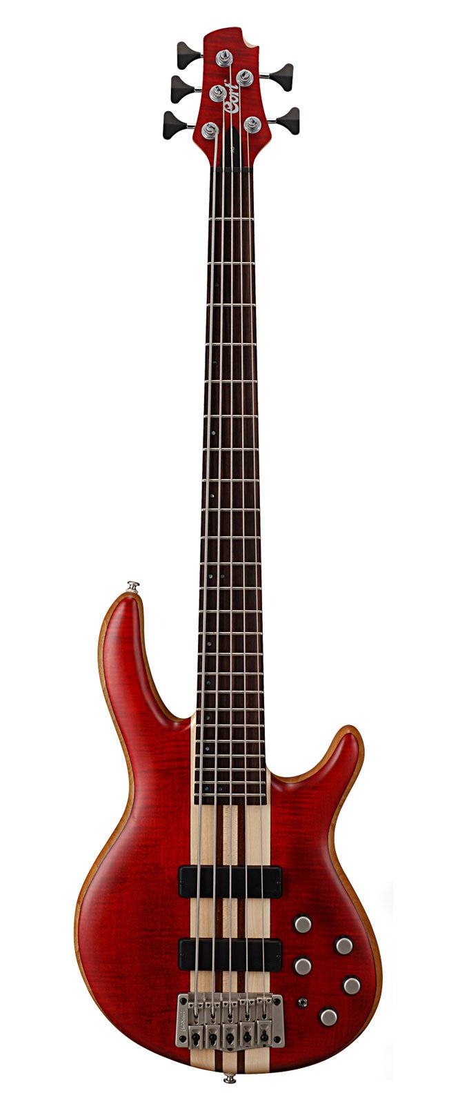 Cort B-001 – 0749 – 0 bajo eléctrico profesional a 5 cuerdas