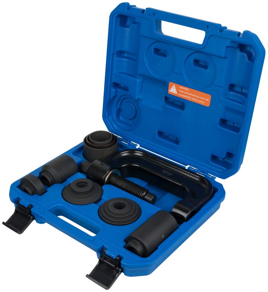 KS Tools 460.1735 Universal Juego de arco en C y adaptador, 9 pzs