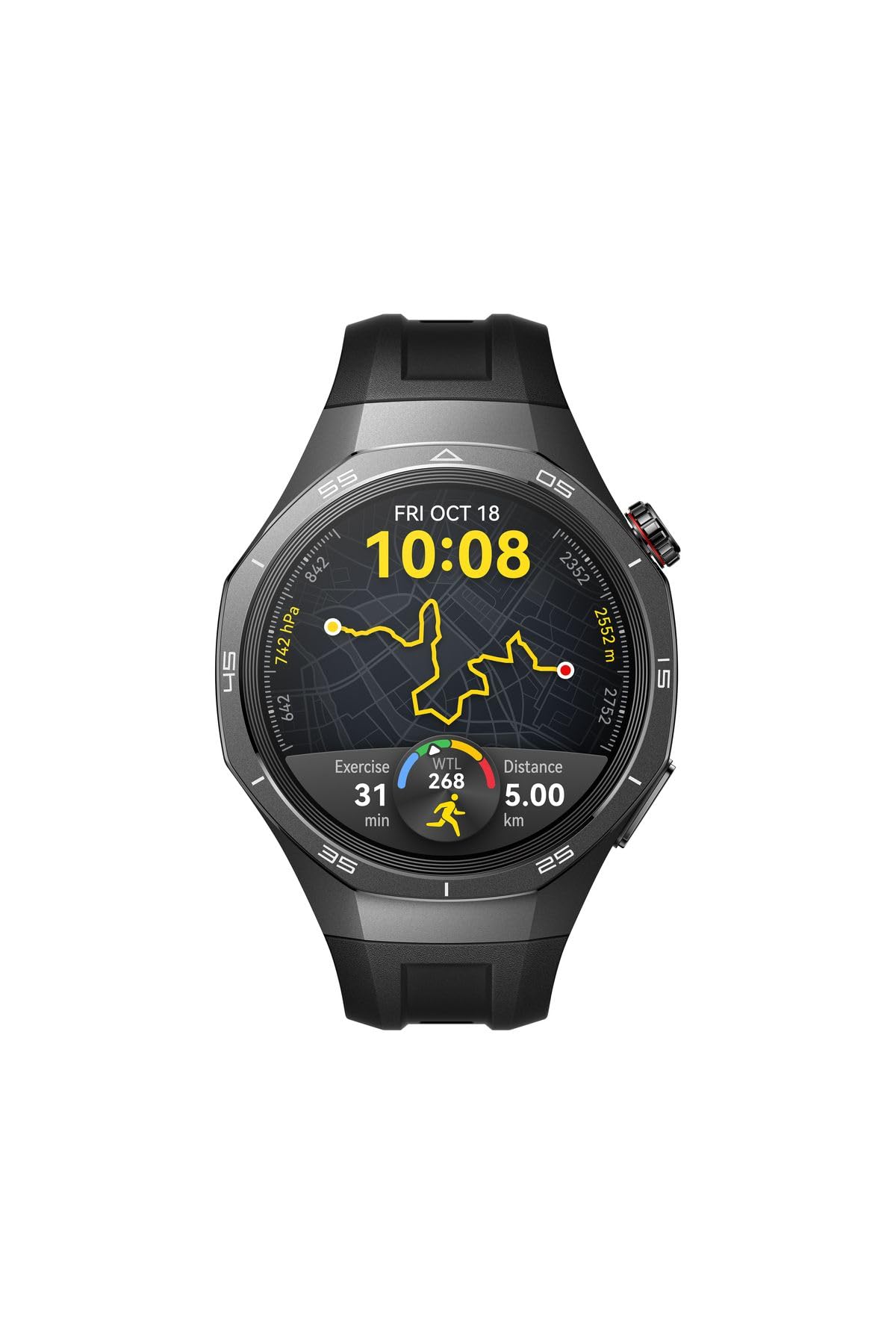 HUAWEI Reloj Inteligente Watch GT 5 Pro de 46 mm, diseño de Bordes Afilados, Reloj Deportivo de Nivel Profesional, Seguimiento de la Salud, monitoreo de ECG, hasta 14 días de duración de la batería,