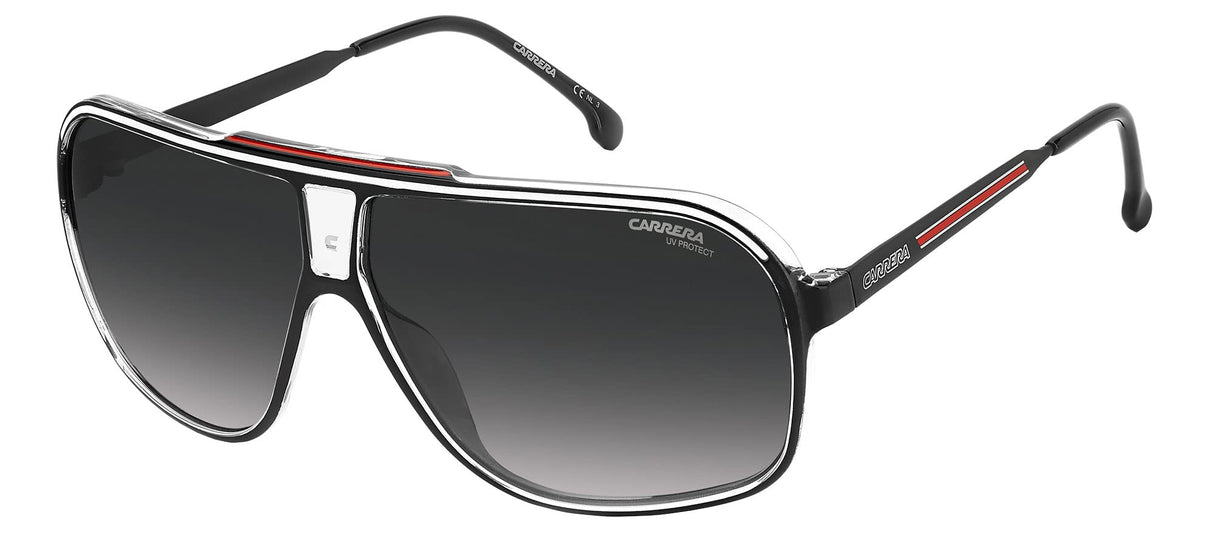 Carrera Gafas de Sol GRAND PRIX 3 Black Red/Grey Shaded 64/9/135 hombre