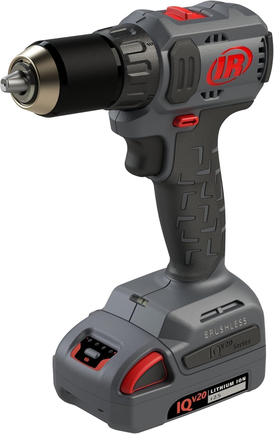 Ingersoll Rand D3141 Taladro Atornillador Inalámbrico, Motor sin Escobillas, 50 Nm Torque, Compacto y Ligero, Diseño Ergonomico, Durabilidad,Precisión