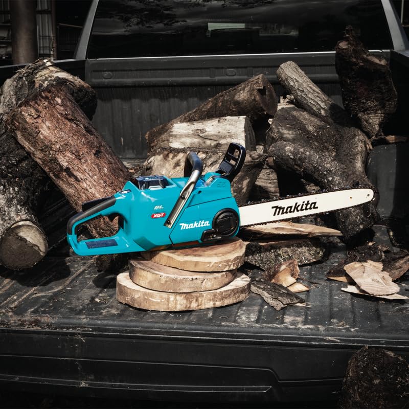 Makita Motosierra UC016GZ 40V Max Li-ion XGT sin escobillas de 400 mm (16") - Baterías y cargadores no incluidos