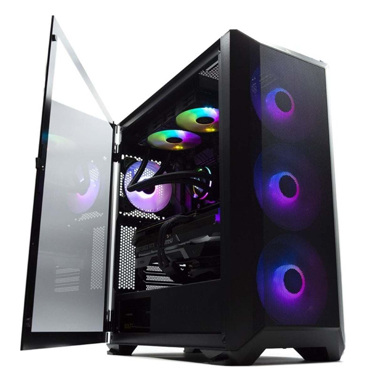 PcCom Imperial Pc Gaming Ordenador de Sobremesa Intel Core i5-13600KF 3.5GHz / RAM 32GB DDR5 / 1TB SSD M.2 / RTX 4070 12GB GDDR6 NVIDIA/WiFi + Bluetooth/Windows 11 Home