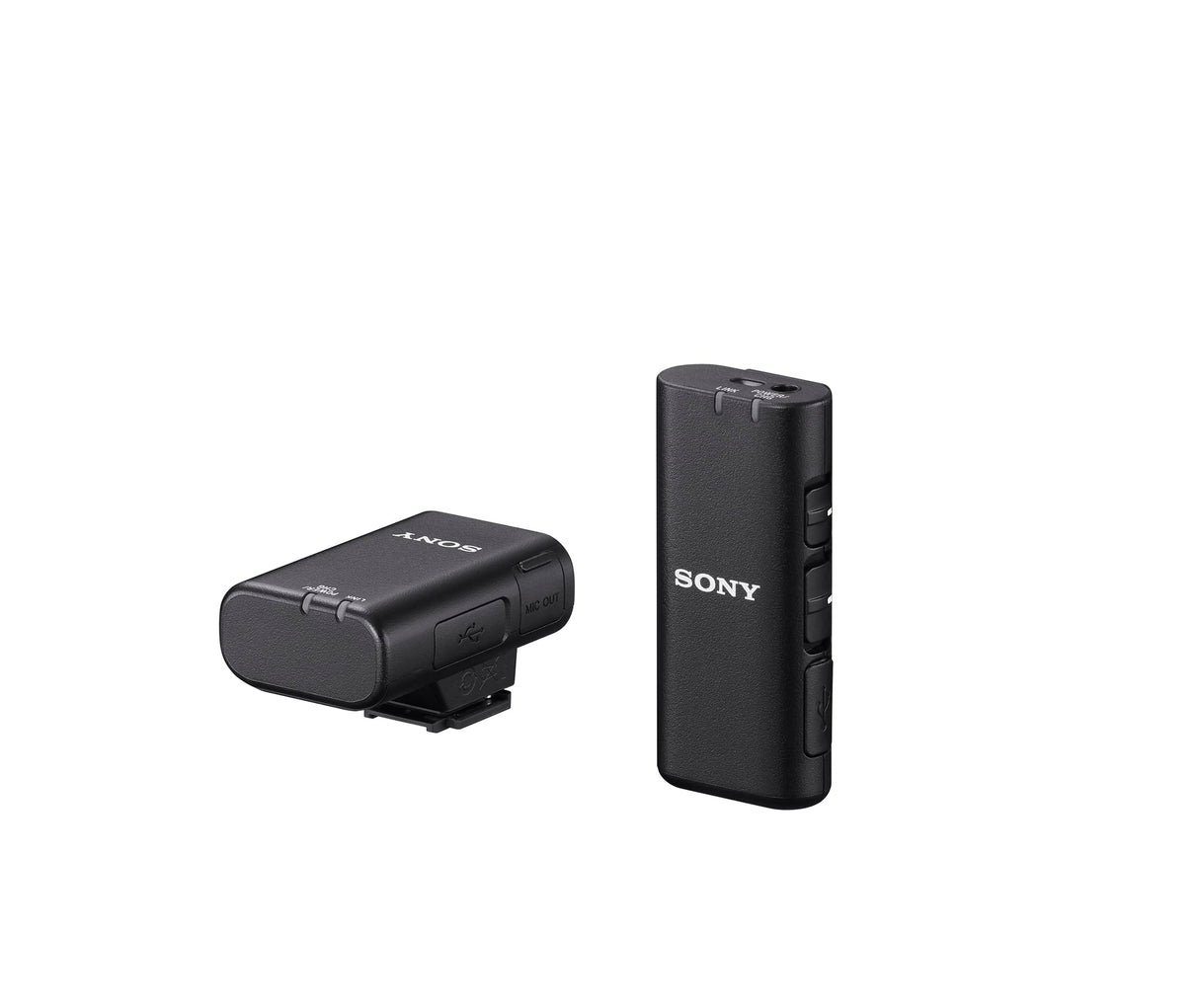 Sony ECM-W2BT - Micrófono inalámbrico con conectividad Bluetooth, color negro