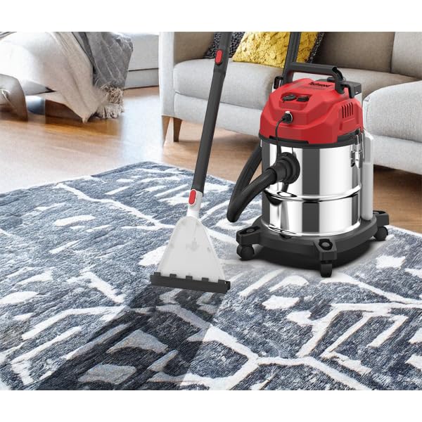 Techwood Aspiradora Limpiadora Multiusos, 20L, 1200W, Filtro HEPA, para Alfombras y Tapicería