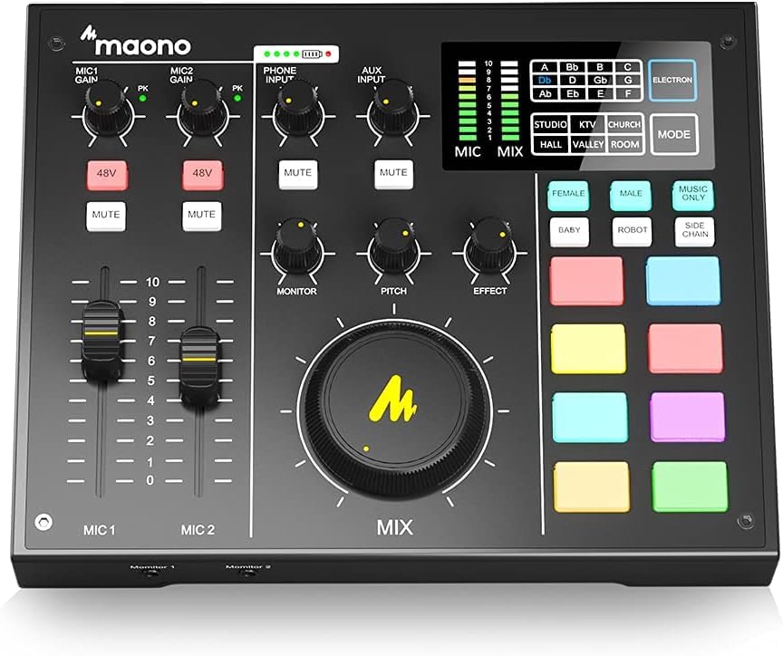 Maono caster AU-AM100 podcaster-mezclador