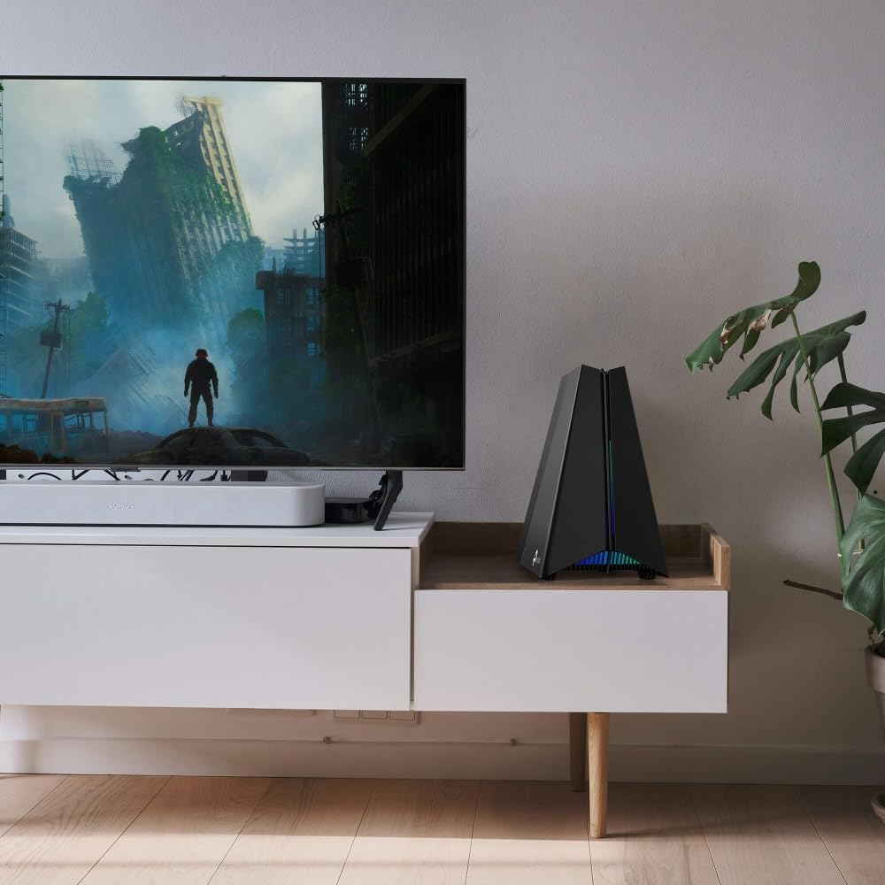 TP-Link Archer GXE75, Router WiFi 6 Gaming AXE5400, Triple Banda, 2.5G WAN/LAN, OFDMA, MU-MIMO, Game Accelerator, QoS Inteligente, Compatible con OneMesh y VPN