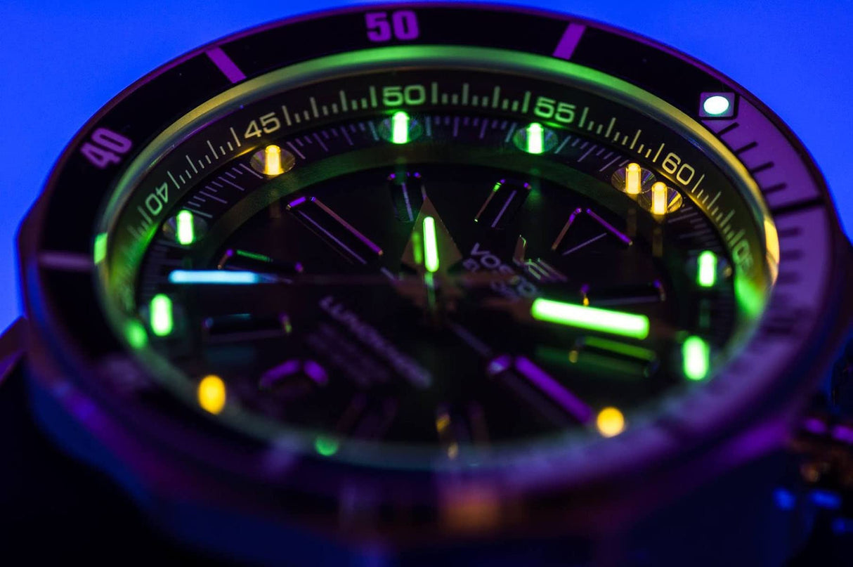 Vostok Europe Reloj Analógico para Hombres de Automático con Correa en Cuero 620E632