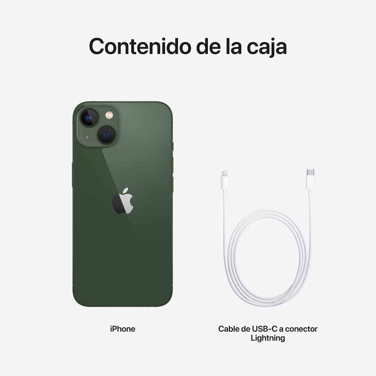 Apple iPhone 13 (128 GB) - de en verde