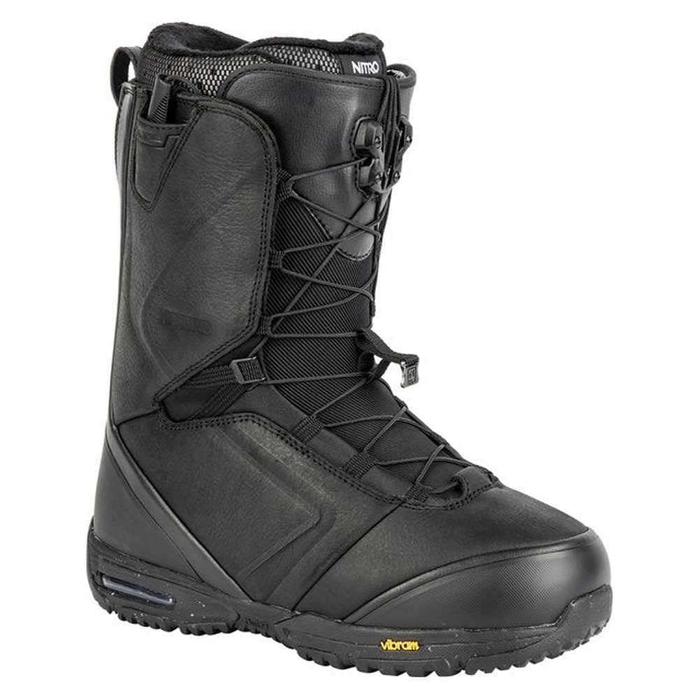ATOMIC El Mejor TLS Botas de Snowboard, Hombres, Black, MP 30,5 // EU 46 // US 12,5