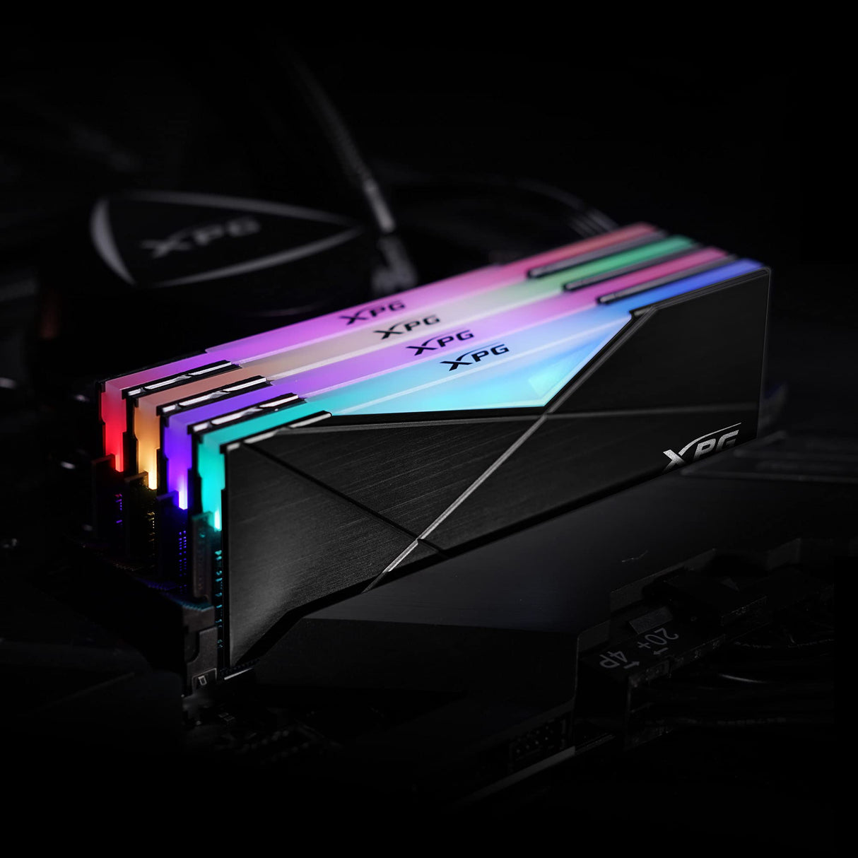 Módulo de memoria SPECTRIX D55 DDR4 RGB 3600 MHz 32GB (2x16GB), dual package , High Performance
