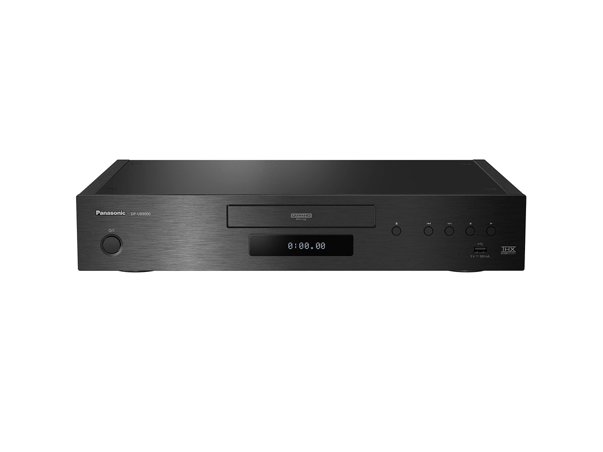 Panasonic DP-UB9000 Ultra HD 4K Pro HDR Reproductor de BLU-Ray, 2 HDMI, HDR10+, HLG, Dolby Vision, Certificación THX, 7.1 Surround