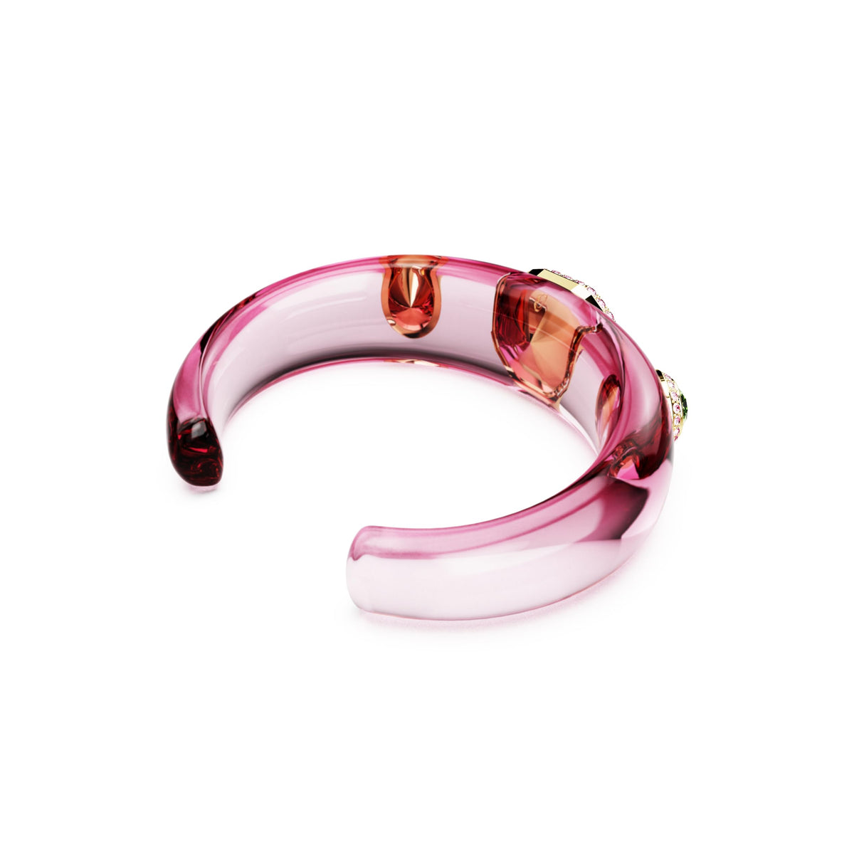 Swarovski Brazalete Dulcis, Tallas mixtas, Multicolor, Baño tono oro