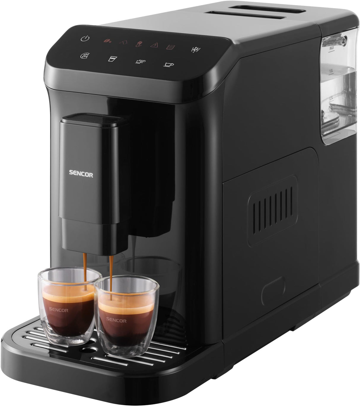 SENCOR Máquina de café expreso completamente automática SES 6000BK