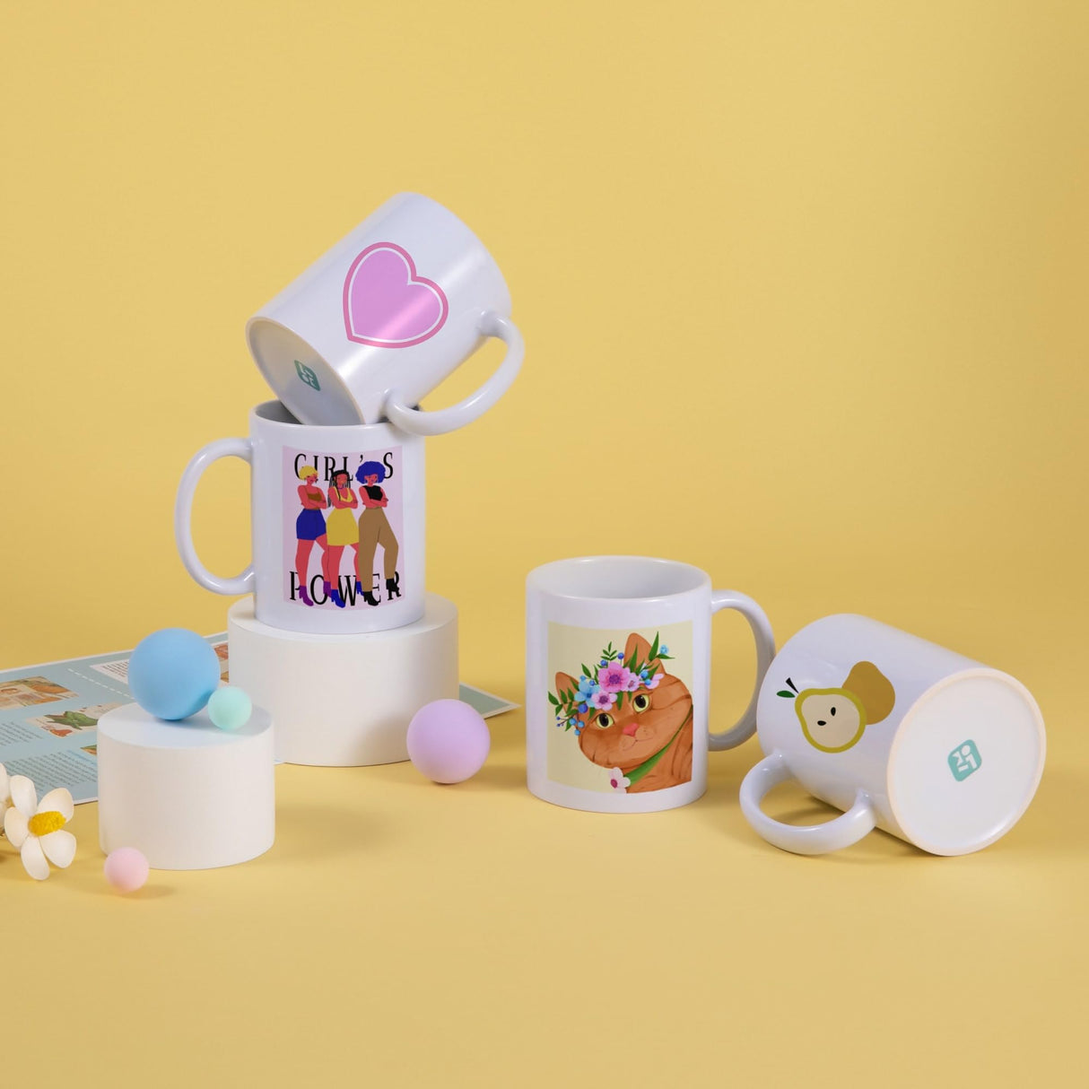 LOKLiK Auto Tumbler Heat Press para Tazas Vasos Tazas Botellas de Bebida y Bolsas - Personaliza con Folia Flex Vinilo - Prensa de Transferencia - Sublimación - Funciona con Vidrio Cerámica y Acero