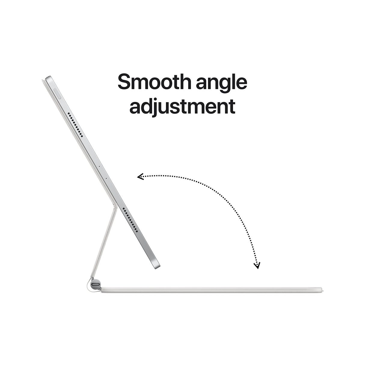 Apple Magic Keyboard (para el 12.9-Inch iPad Pro - 5.ª generación) - Inglés Estadounidense - en Blanco