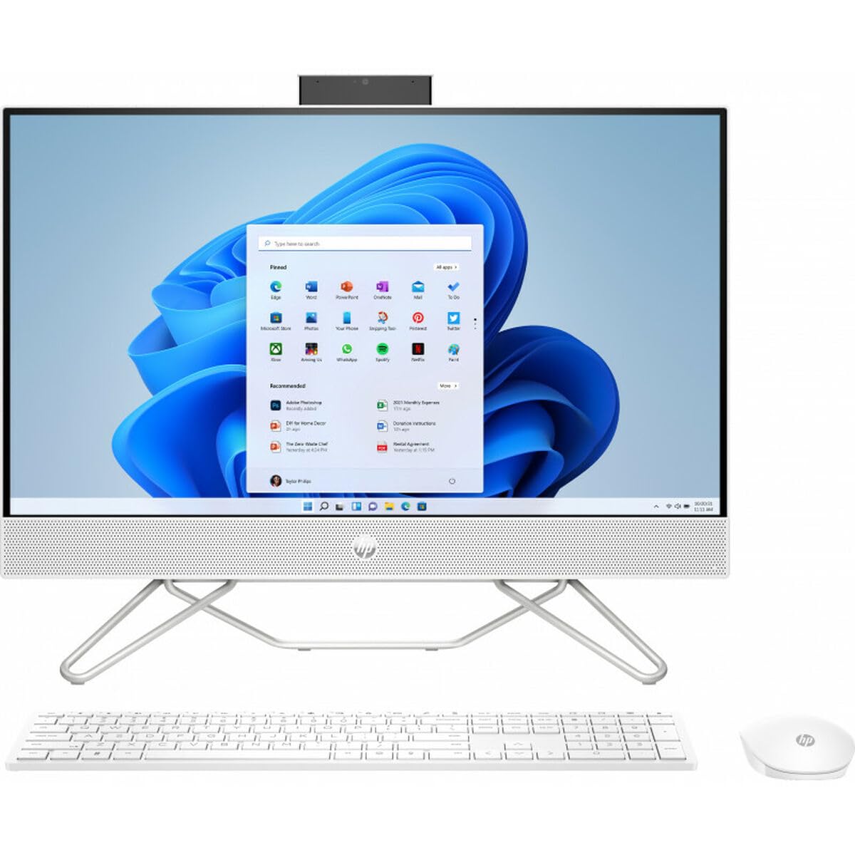 HP All in One 24-CB1064NS 24" 512 GB SSD Intel Core I3-1215U 8 GB RAM