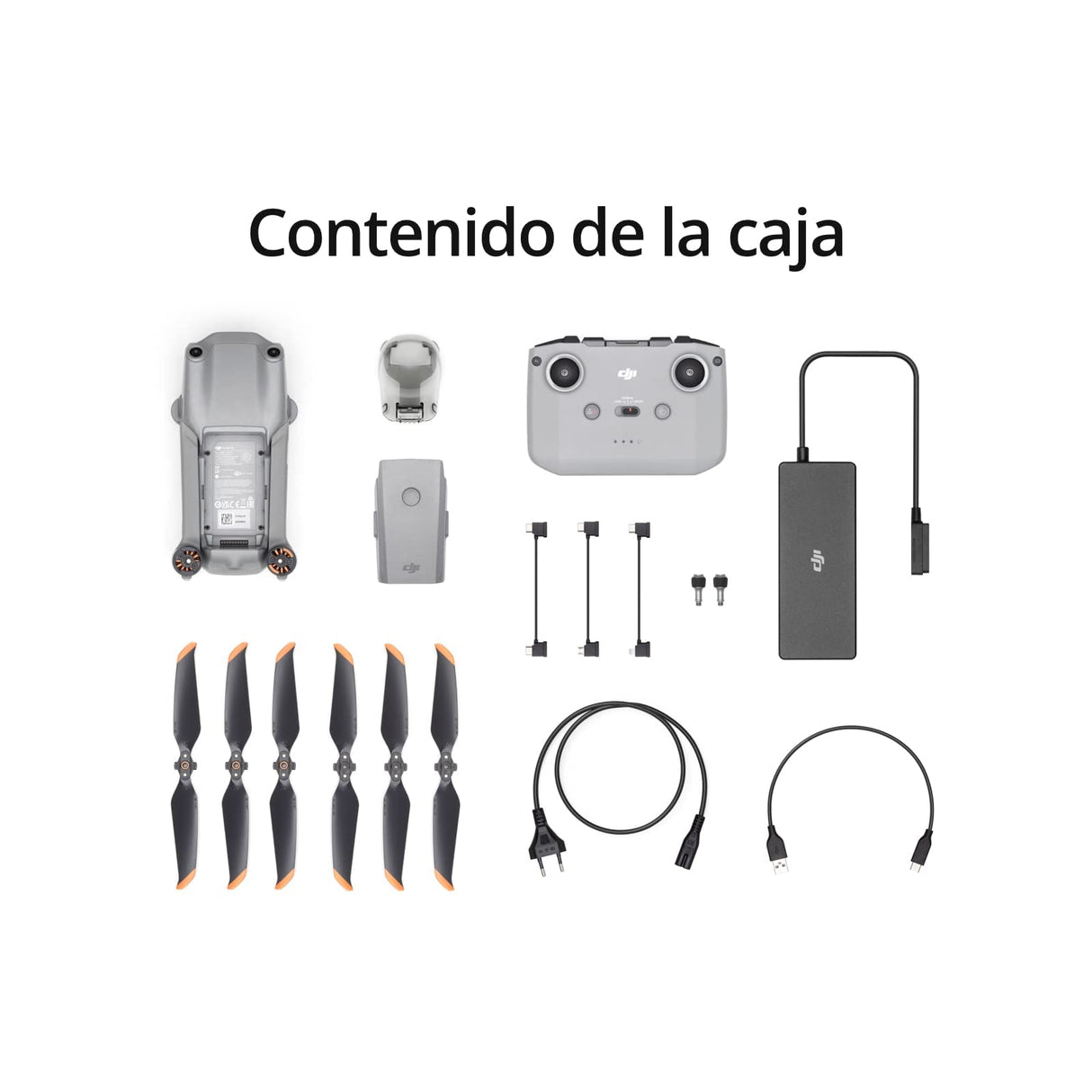 DJI Air 2S- Drone, Quadcopter, 3 Ejes Gimbal con Cámara, Vídeo en 5.4K, Sensor CMOS de 1 pulgada, Detección de obstáculos en 4 direcciones, Transmisión en FHD desde 12 km FCC, MasterShots, Gris