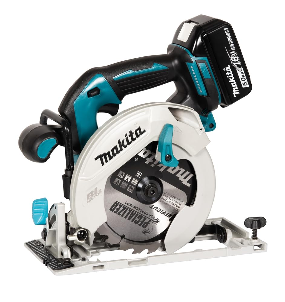 Makita 18V LXT Sierra circular inalámbrica 5Ah, DHS680RTJ