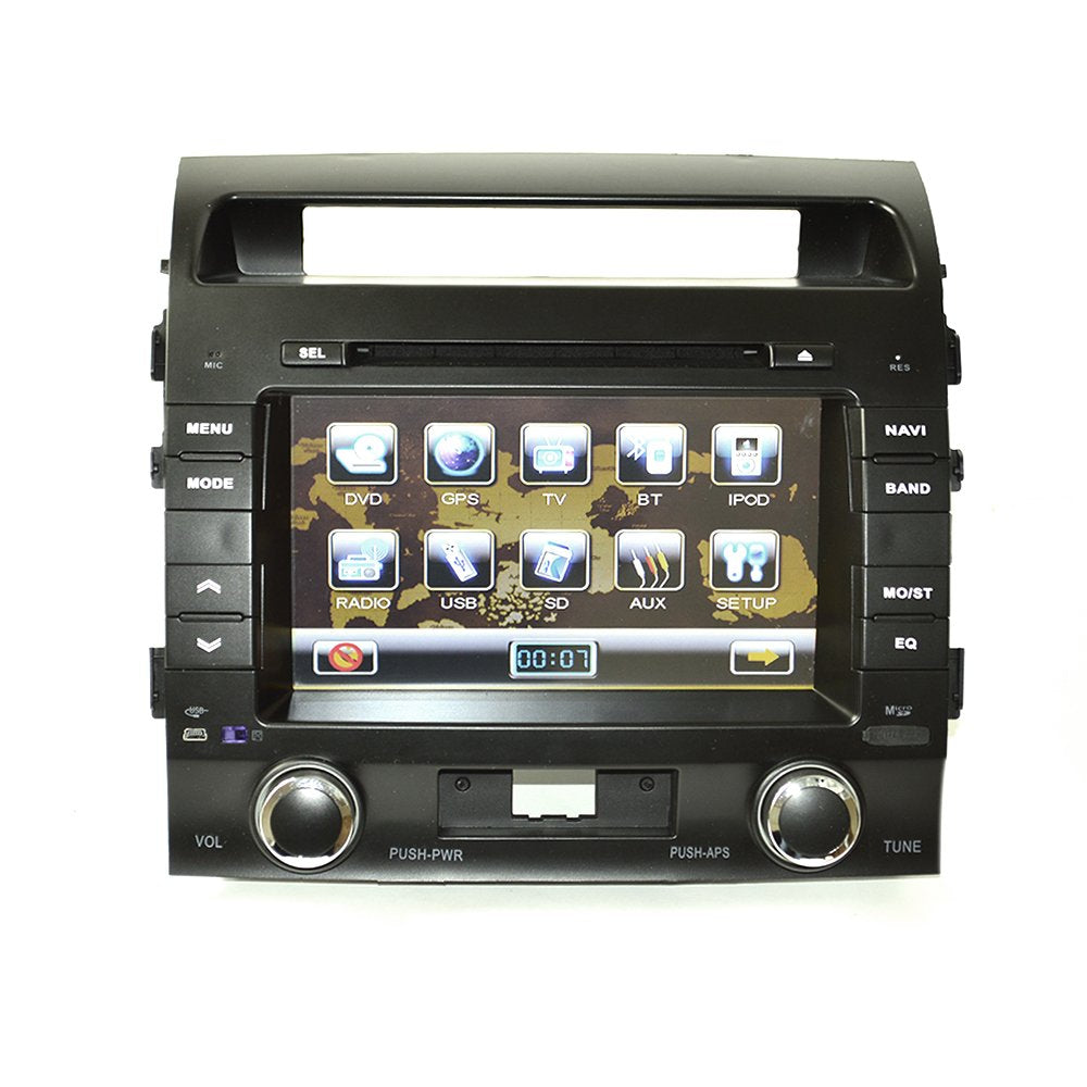 PNI Pilka TiD de 6030 Sistema de navegión GPS + DVD + TV para Land Cruiser 200 Modelo