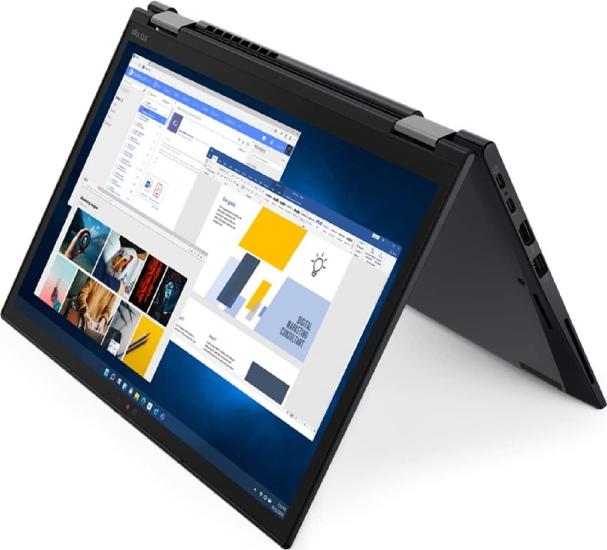 Lenovo ThinkPad X13 Yoga G3 21AW004HGE - 13,3" WUXGA IPS, Intel Core i5-1235U, 16GB RAM, 512GB SSD, Windows 11 Pro