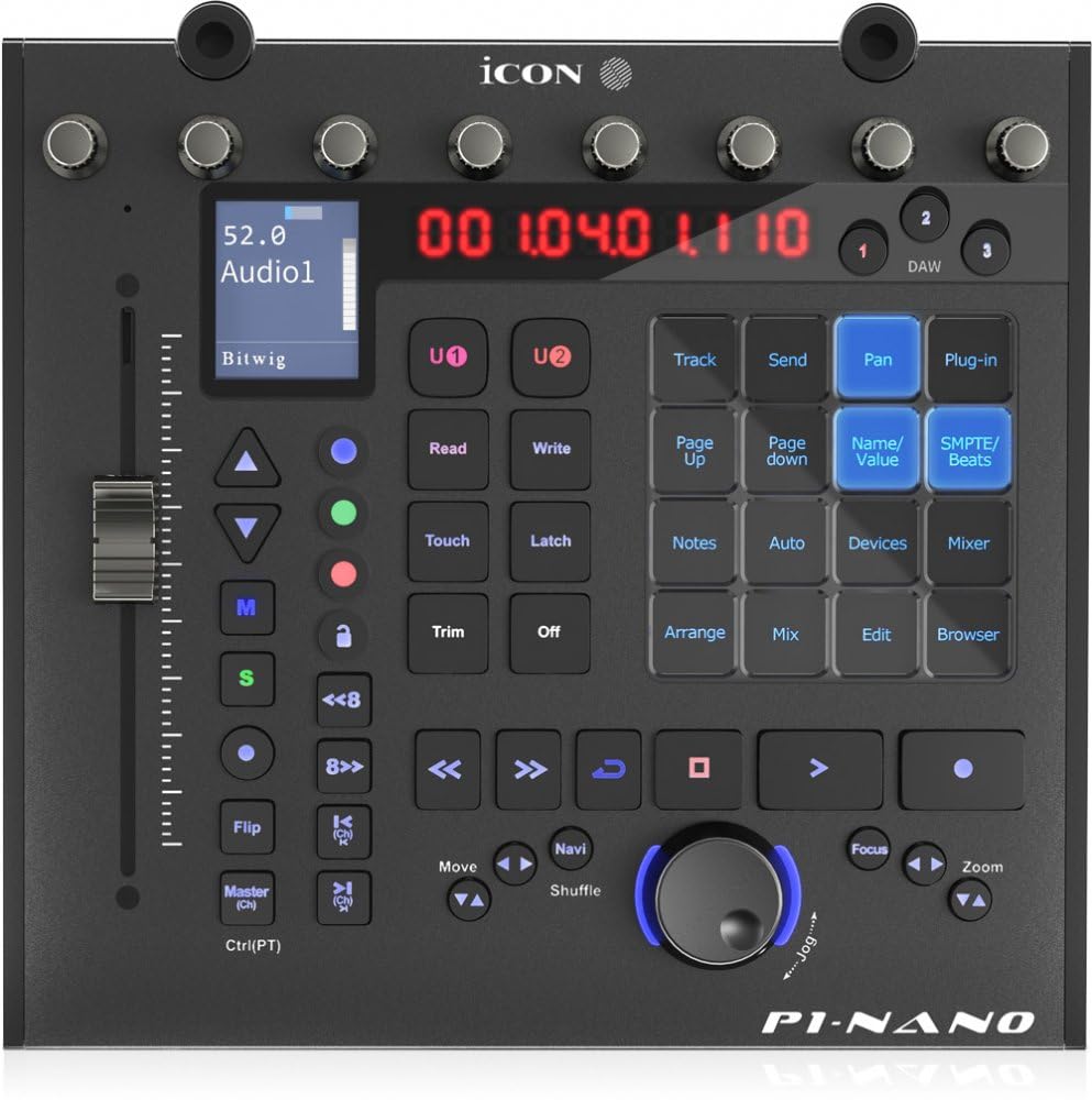 iCON Controlador MIDI DAW P1-Nano USB - Controlador DAW