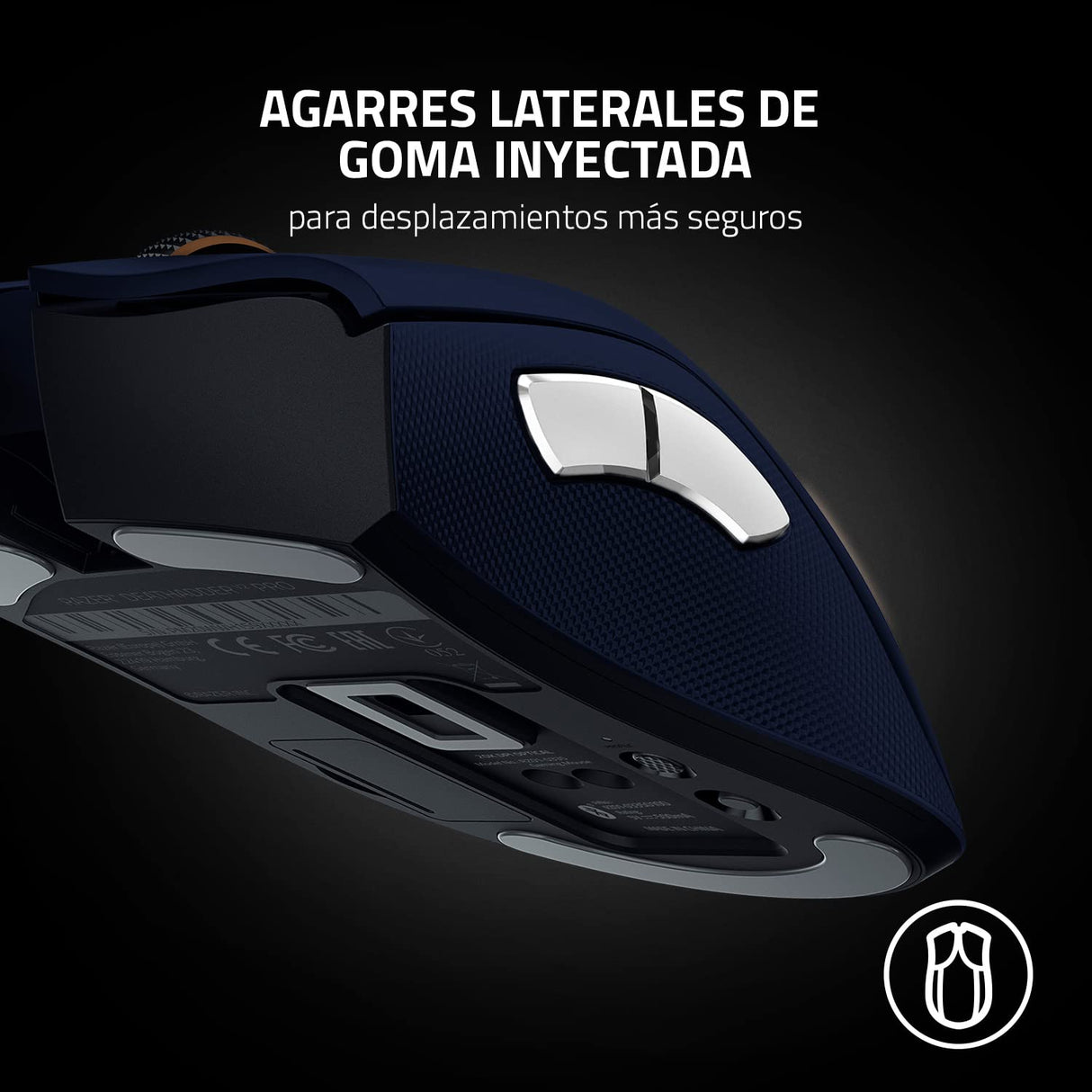 Razer DeathAdder V2 Pro (Genshin Impact Ed.) - Ratón Gaming inalámbrico ergonómico (interruptores ópticos, enfoque óptico + sensor de 20K, memoria integrada, programable)