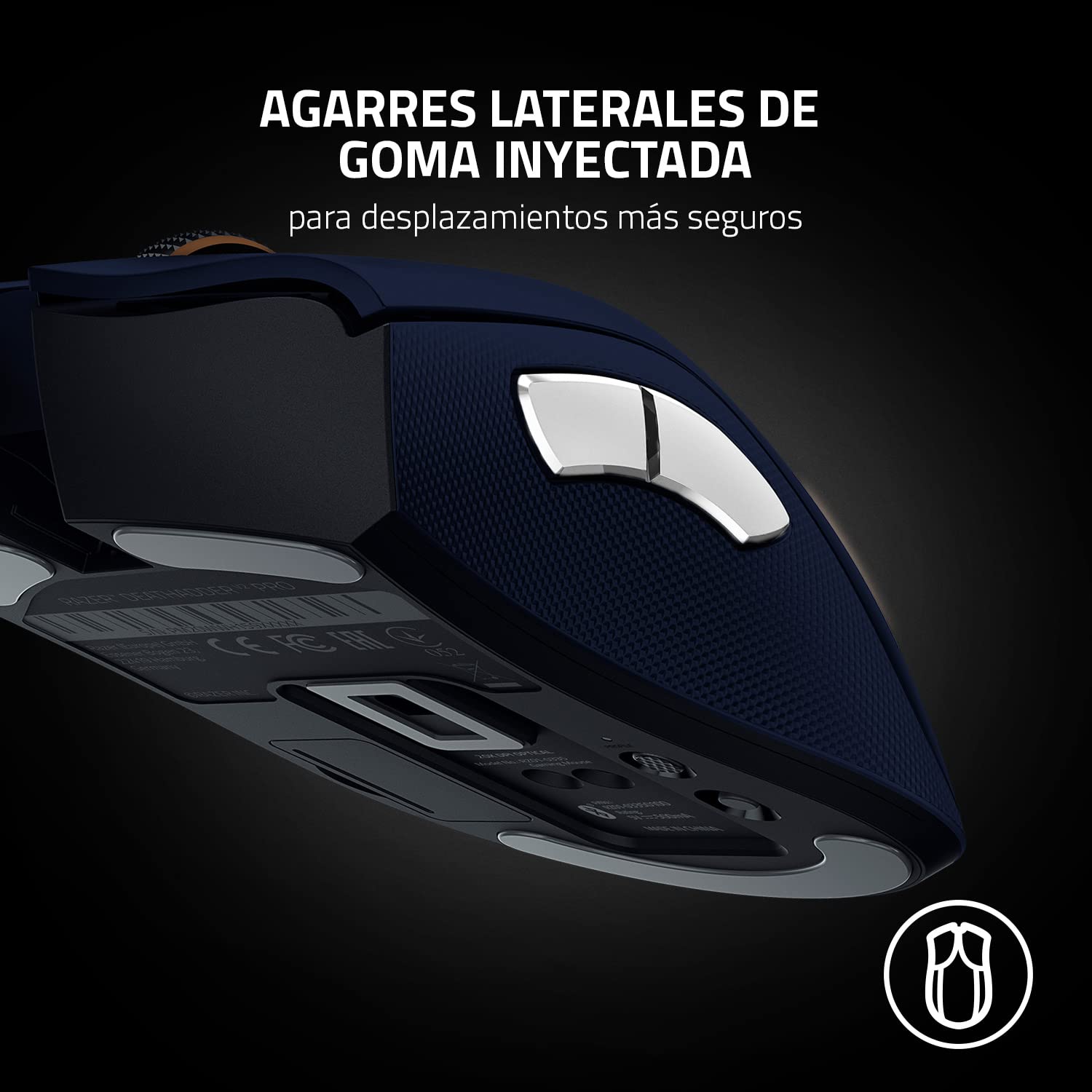 Razer DeathAdder V2 Pro (Genshin Impact Ed.) - Ratón Gaming inalámbrico ergonómico (interruptores ópticos, enfoque óptico + sensor de 20K, memoria integrada, programable)