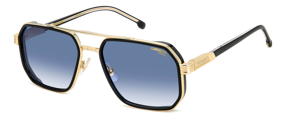 Carrera Gafas de Sol 1069/S BLACK GOLD/DARK BLUE SHADED 58/19/145 hombre