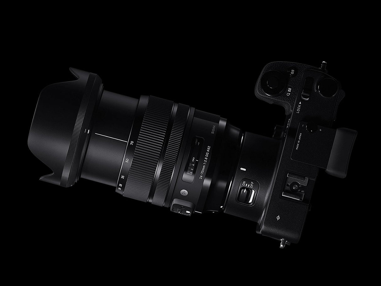 Sigma 24-70 mm F 2.8 DG - Objetivo para Canon, color Negro