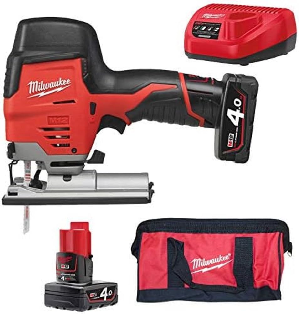 Caladora a batería 12V, 4,0 Ah con carrera de 19mm, 0-2800 spm