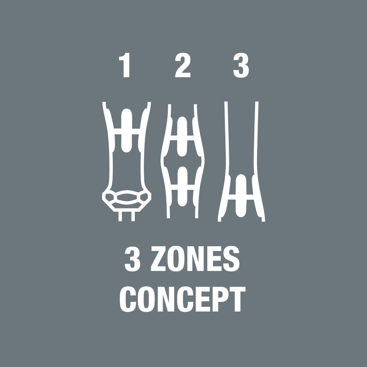 Poche pliante avec embouts de 44 mm de long Kraftform Kompakt Micro-Set ESD/21