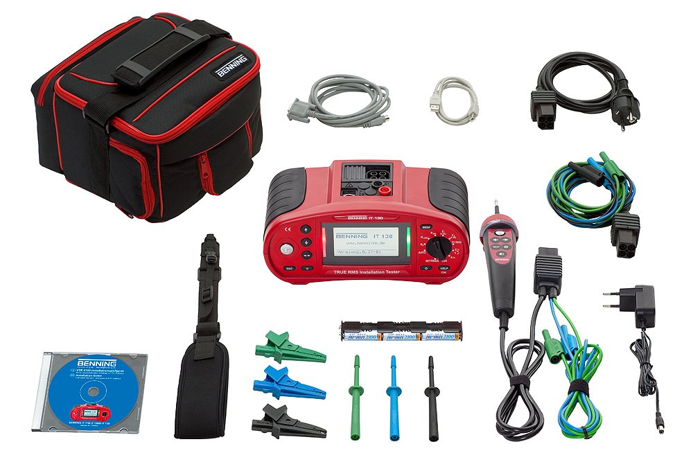 Probador de instalación Benning IT 130 044103