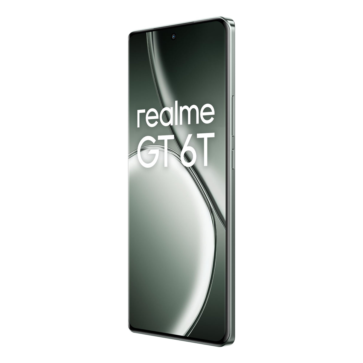 realme GT 6T 5G Teléfono Móvil 8+256 GB, Snapdragon® 7+ de 3.ª generación, Pantalla ultrabrillante de 6000 nits, Cámara Sony de 50 MP con OIS, Gran batería de 5500 mAh, Verde, sin Adaptador