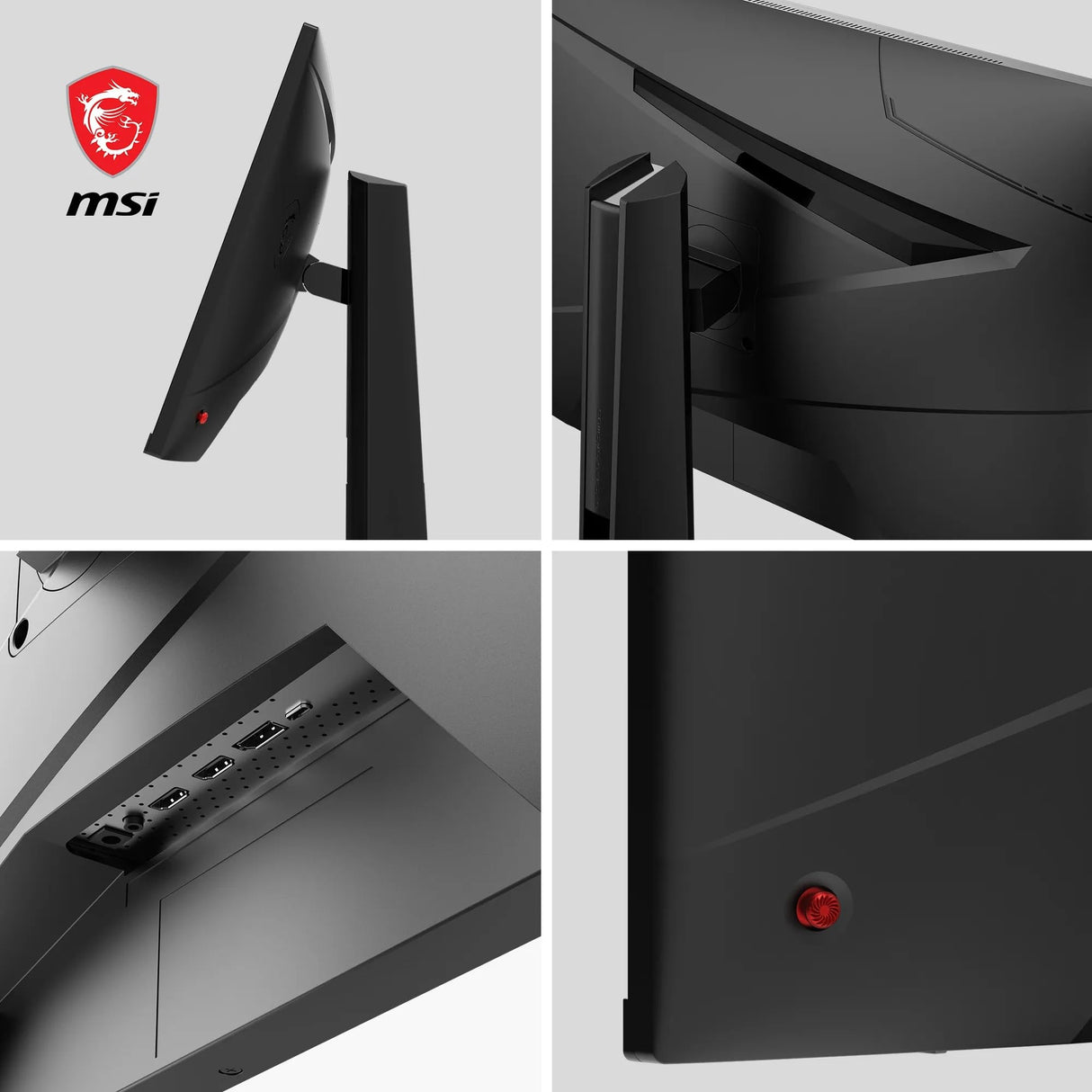 MSI mag 274UPF E2 Monitor UHD Gaming de 27 Pulgadas, Panel IPS rápido de 3840 x 2160, 160 Hz / 0,5 ms (GtG, mín sRGB del 133%, Diseño sin Marco, VESA DisplayHDR 400, DisplayPort