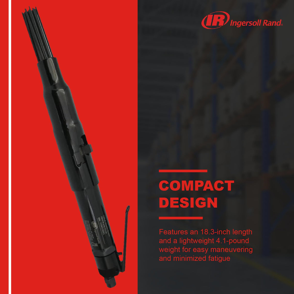 Desincrustador de agujas 125-A de Ingersoll Rand